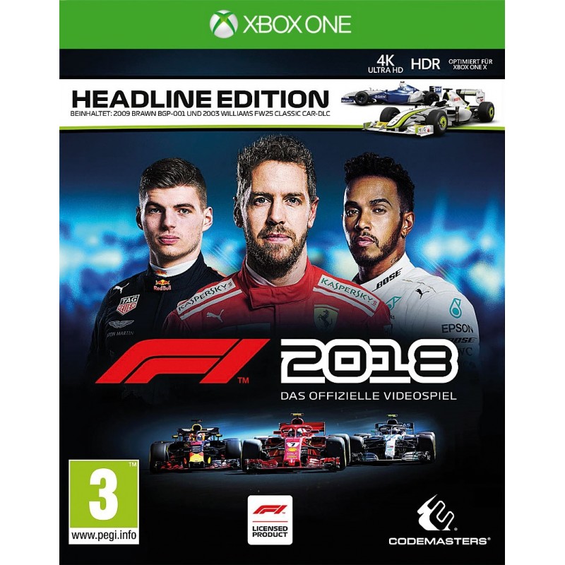 F1 2018 Xbox Series X|S Xbox One Game