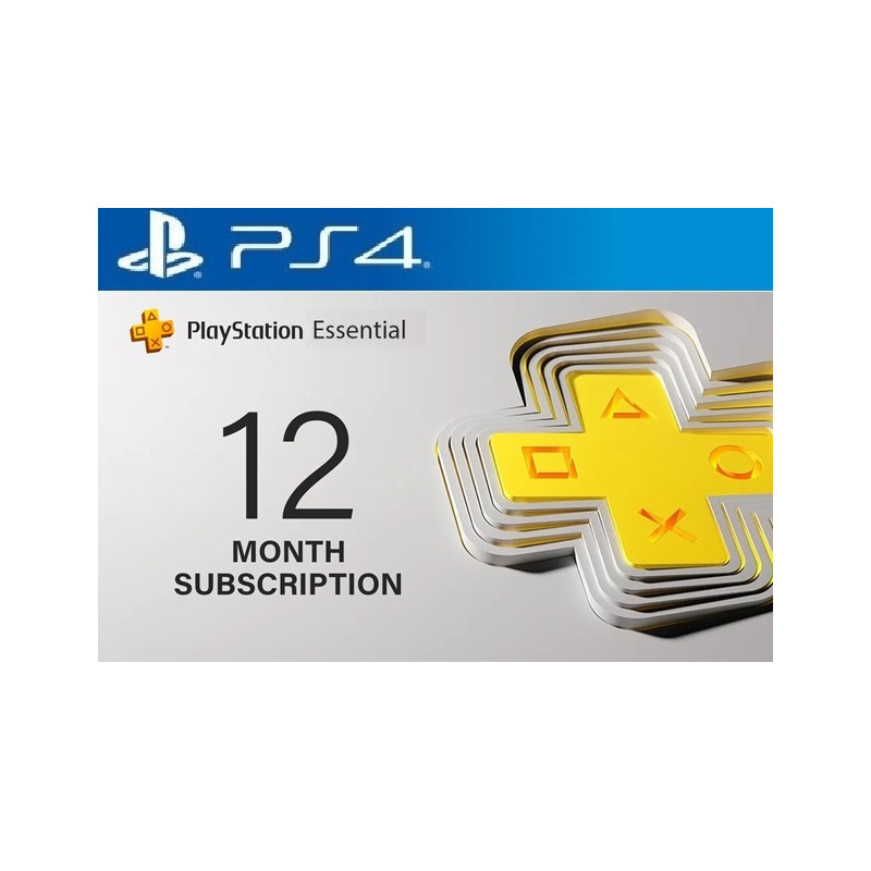PLAYSTATION PLUS ESSENTIAL 12 AYLIK PS4 HESABI