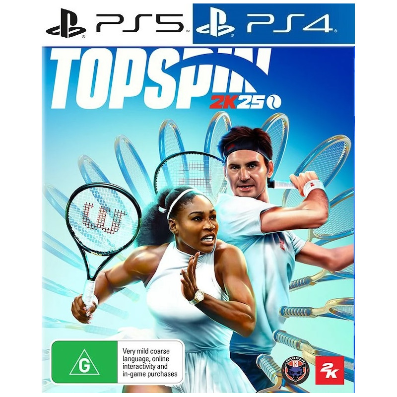 TopSpin 2K25 Cross-Gen Digital Edition PS4 PS5